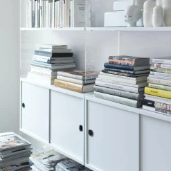 String System Hängeschrank mit Schiebetüren Tiefe 30cm| Regale|Regalsysteme