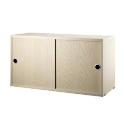 String System Hängeschrank mit Schiebetüren Tiefe 30cm| Regale|Regalsysteme