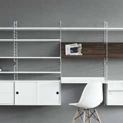 String System Hängeschrank mit Schiebetüren Tiefe 30cm| Regale|Regalsysteme