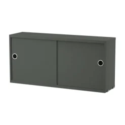 Regale^String System Hängeschrank mit Schiebetüren Tiefe 20cm