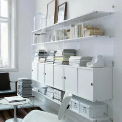 Regale|Regalsysteme^String System Regalböden 3er Set 78x20cm