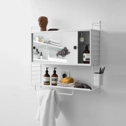 String System Regalboden niedrige Kante 78x20cm| Regalsysteme