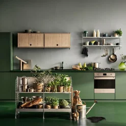 String System Schrankelement mit Klapptür 78x30cm| Regale|Regalsysteme