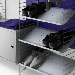 Regalsysteme^String System Schrankelement mit Schwenktür 58x42x30cm