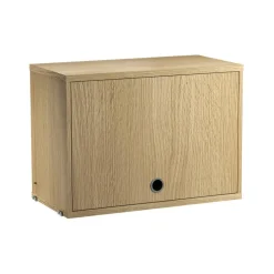 Regale|Regalsysteme^String System Schrankelement mit Klapptür 58x30cm