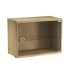 String System Vitrine mit Glasschwingtür 58x30cm| Regale|Regalsysteme