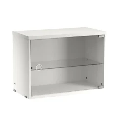 String System Vitrine mit Glasschwingtür 58x30cm| Regale|Regalsysteme