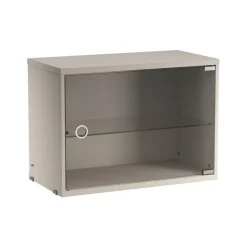 String System Vitrine mit Glasschwingtür 58x30cm| Regale|Regalsysteme