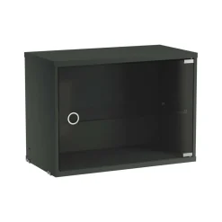 String System Vitrine mit Glasschwingtür 58x30cm| Regale|Regalsysteme