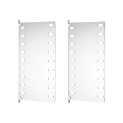 Regalsysteme^String System Wandleiter Plexiglas 50x30cm