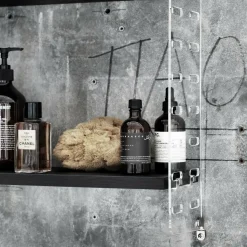 Regalsysteme^String System Wandleiter Plexiglas 50x30cm