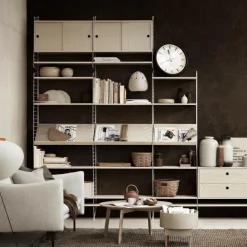 Regale^String System Zeitschriftenablage 58x30cm Holz