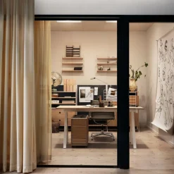 Schreibtische^String Works Schreibtisch höhenverstellbar Eiche