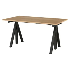 Schreibtische^String Works Schreibtisch höhenverstellbar Eiche
