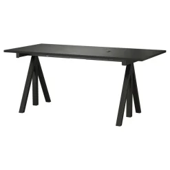 Tische|Schreibtische^String Works Schreibtisch Gestell schwarz