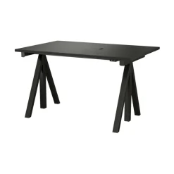 String Works Schreibtisch höhenverstellbar Gestell schwarz| Tische|Schreibtische