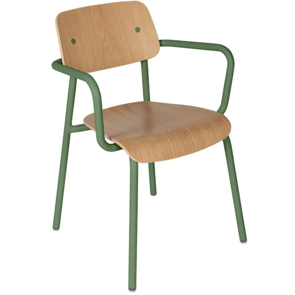 Stühle^Fermob Studie Armlehnstuhl Eiche
