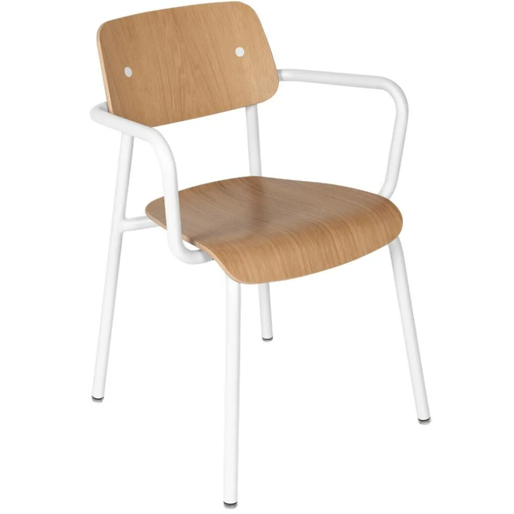 Stühle^Fermob Studie Armlehnstuhl Eiche