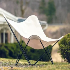 cuero Sunshine Mariposa Sunbrella Butterfly Gartensessel| Outdoor-Sofas & Sessel