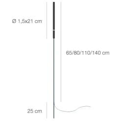 Außenstehleuchten|Außenstehleuchten^Catellani & Smith Syphasera Außenstehleuchte 3er Set