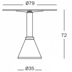 Garten-Bistrotische^Magis Table One Bistrotisch