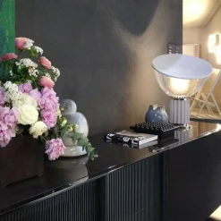 Nachttischleuchten^Flos Taccia LED Tischleuchte klein