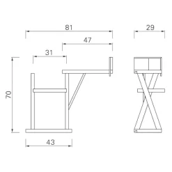 Regale|Gewürzregale^ClassiCon Taidgh C Wandregal