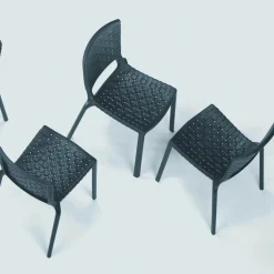 Pedrali Tatami 305 Gartenstuhl 4er Set| Gartenstühle