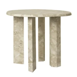 Tische^Ferm Living Taula Beistelltisch Marmor