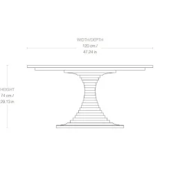 Gubi Tavolo A Dischi Esstisch Ø 120cm| Esstische