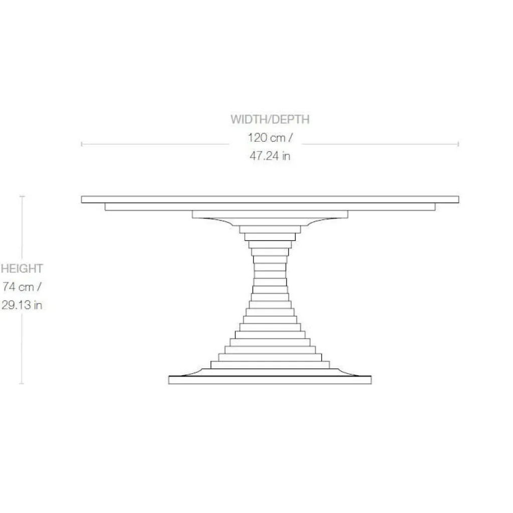 Gubi Tavolo A Dischi Esstisch Ø 120cm| Esstische