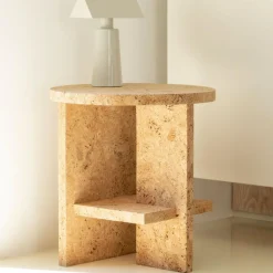 Tische|Beistelltische^Nine Tee Beistelltisch Kork