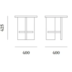 Tische|Beistelltische^Nine Tee Beistelltisch Kork