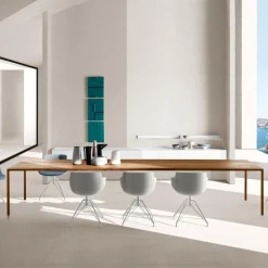 Esstische^MDF Italia Tense Material Esstisch Holz H 73cm