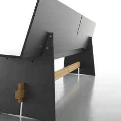 Gartenbänke^Conmoto Tension Outdoor Bank mit Rückenlehne