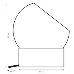 Bodenleuchten^Serax Terra Bodenleuchte niedrig