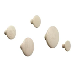 Haken & Bügel|Haken^Muuto The Dots Kleiderhaken Set