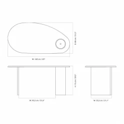 Schreibtische^Audo The Eclipse Schreibtisch