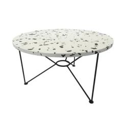 Acapulco Design The Low Table Beistelltisch Terrazzo Ø65cm| Beistelltische