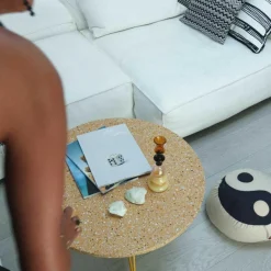 Acapulco Design The Low Table Beistelltisch Terrazzo Ø65cm| Beistelltische