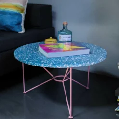 Acapulco Design The Low Table Beistelltisch Terrazzo Ø65cm| Beistelltische