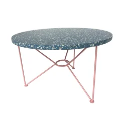 Tische^Acapulco Design The Low Table Beistelltisch Terrazzo Ø65cm