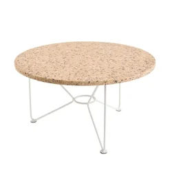 Tische^Acapulco Design The Low Table Beistelltisch Terrazzo Ø65cm