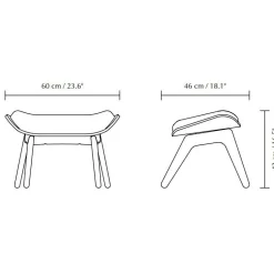 Hocker^Umage The Reader Ottoman Leder