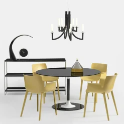 Tische|Esstische^Kartell Thierry Esstisch XXL rund