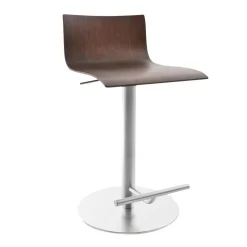 Lapalma Thin S24 Barhocker Sitzfläche Eiche 54-79cm| Barhocker