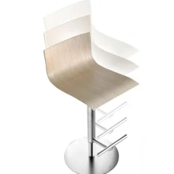 Lapalma Thin S24 Barhocker Sitzfläche Eiche 54-79cm| Barhocker