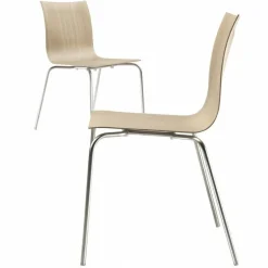 Stühle^Lapalma Thin S16 Stuhl Sitzfläche MDF