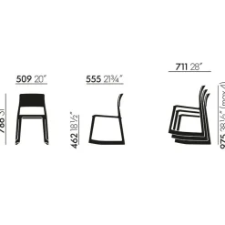 Vitra Tip Ton RE Schaukelstuhl| Stühle