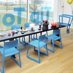 Stühle^Vitra Tip Ton Schaukelstuhl